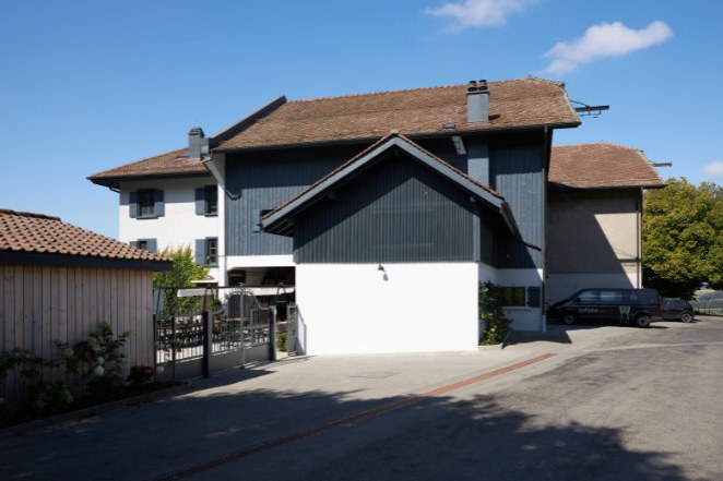 Ferme transformée — façade réalisée